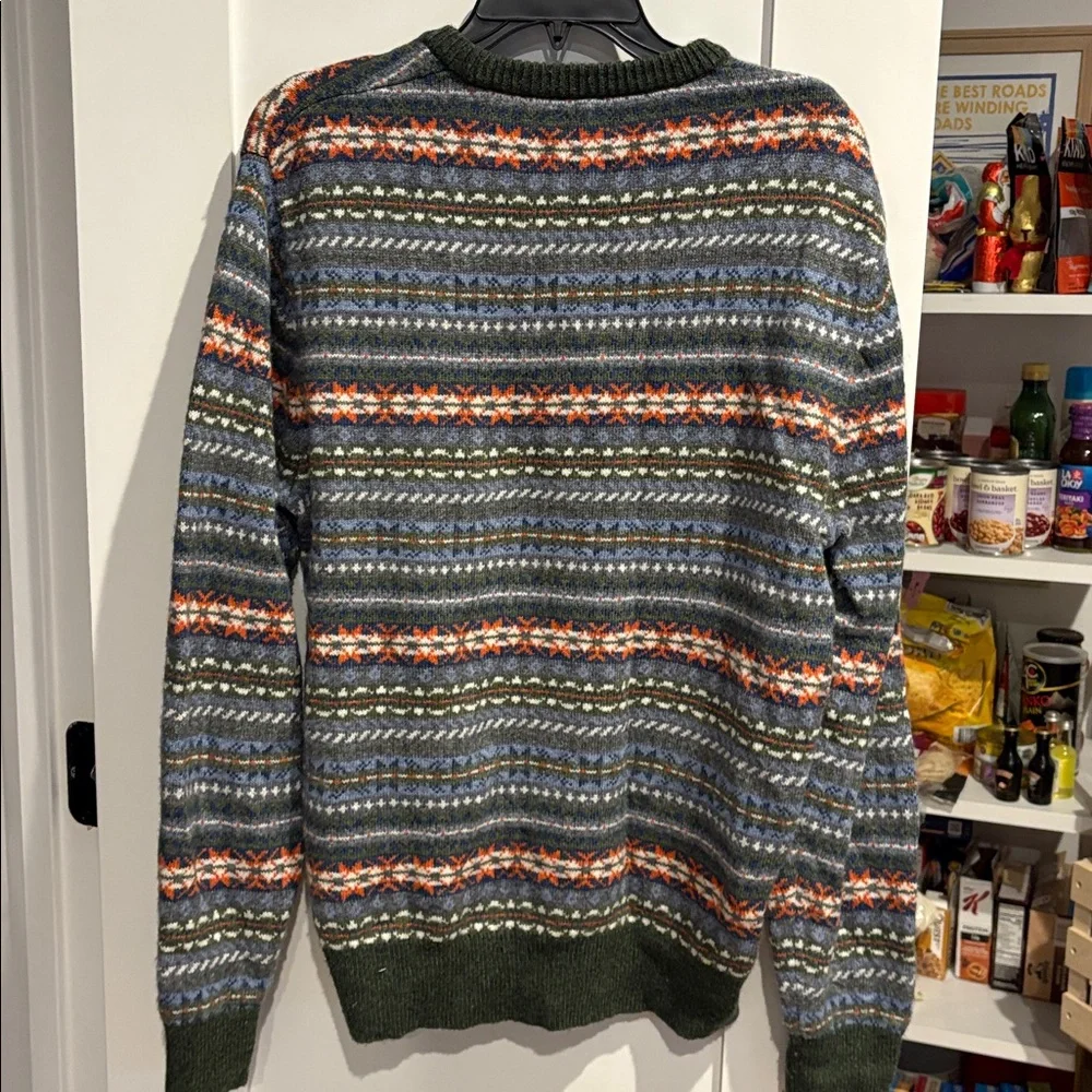 J. Crew Lambswool-blend Fair Isle crewneck sweater - Picture 6 of 6